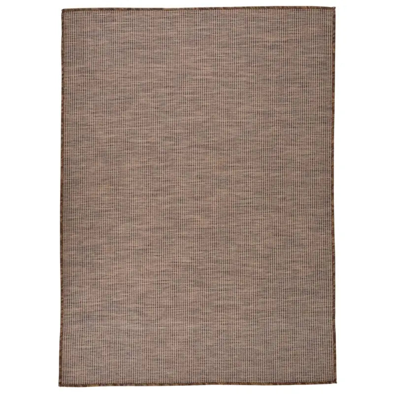Duurzame buitenvloerkleden voor een beschermendemat in je tuin - Bruin / 200 x 280 cm - Vloerkleden