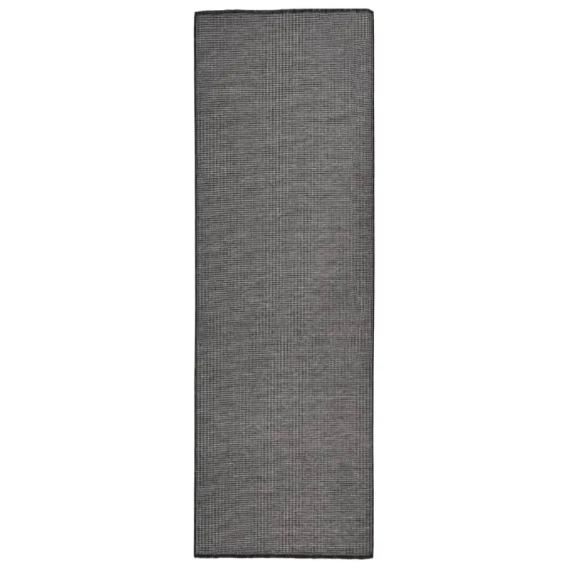 Duurzame buitenvloerkleden voor een beschermendemat in je tuin - Grijs / 80 x 250 cm - Vloerkleden