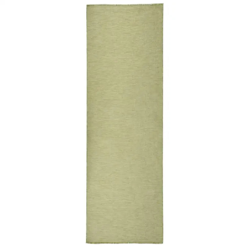 Duurzame buitenvloerkleden voor een beschermendemat in je tuin - Groen / 80 x 250 cm - Vloerkleden
