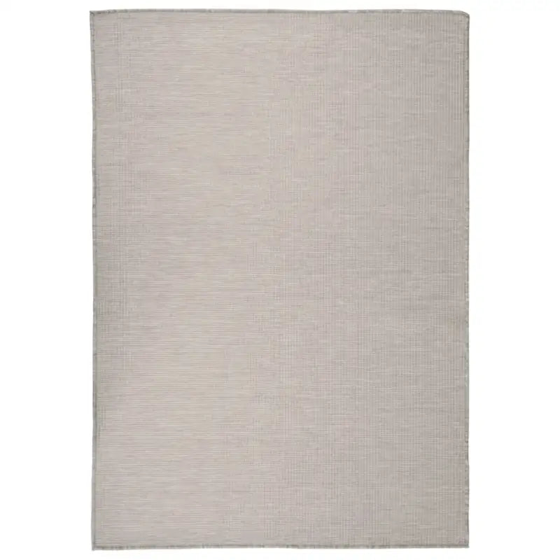 Duurzame buitenvloerkleden voor een beschermendemat in je tuin - Taupe / 160 x 230 cm - Vloerkleden