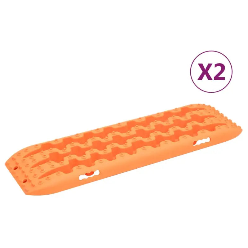Duurzame gripplaten van versterkt nylon voor onderweg - Oranje - Noodgereedschap & -sets