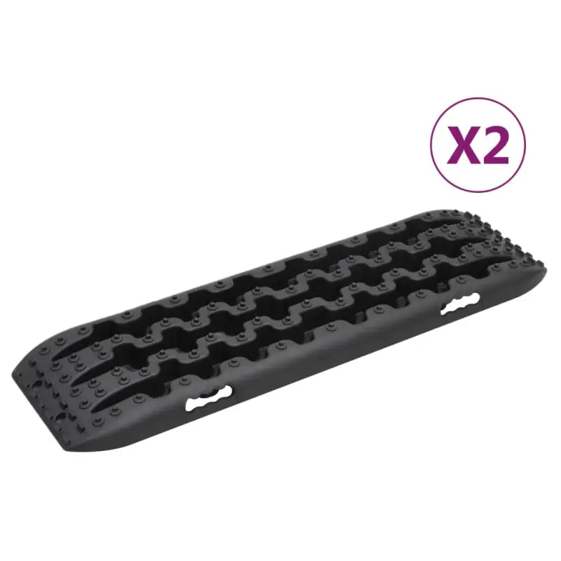 Duurzame gripplaten van versterkt nylon voor onderweg - Zwart - Noodgereedschap & -sets