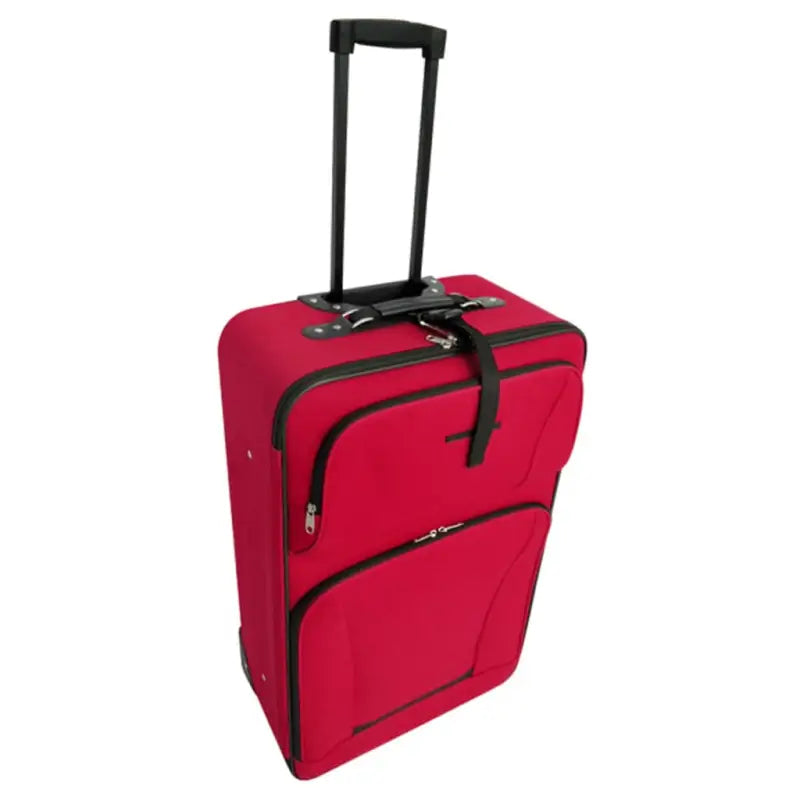 Duurzame koffer set met PVC coating voor lange en korte reizen - Koffers
