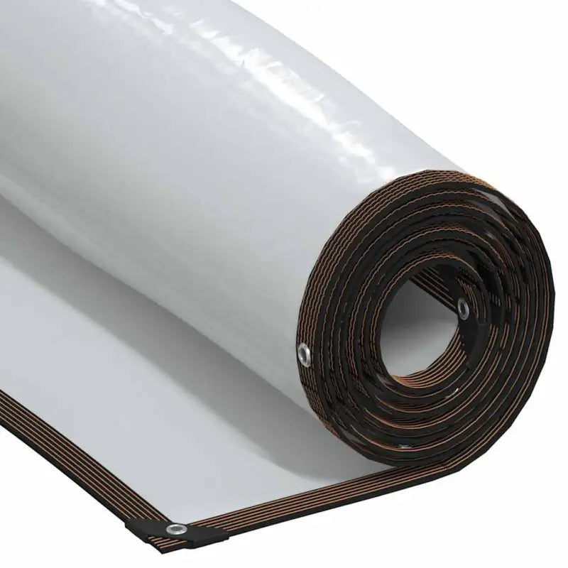 Duurzame PE-plantenhoes met zwart lint en zesrijige machinesteeklijnen - 2 x 4 m / 1 - Mulch