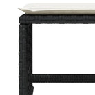 Duurzame poly rattan tuinkrukken voor een comfortabele zitervaring - Tuinpoefs