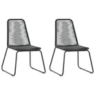 Duurzame PVC-Rattan Tuinset met Stalen Frame - Tuinsets