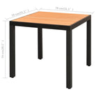 Duurzame PVC-Rattan Tuinset met Stalen Frame - Tuinsets