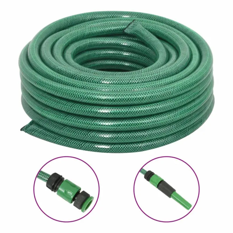 Duurzame PVC tuinslang voor tuinirrigatie en plantenveredeling - 30 m (0.75’’) / 1 / met accessoires - Tuinslangen