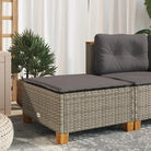 Duurzame tuinkruk met poly rattan en comfortabele zitervaring - Tuinpoefs