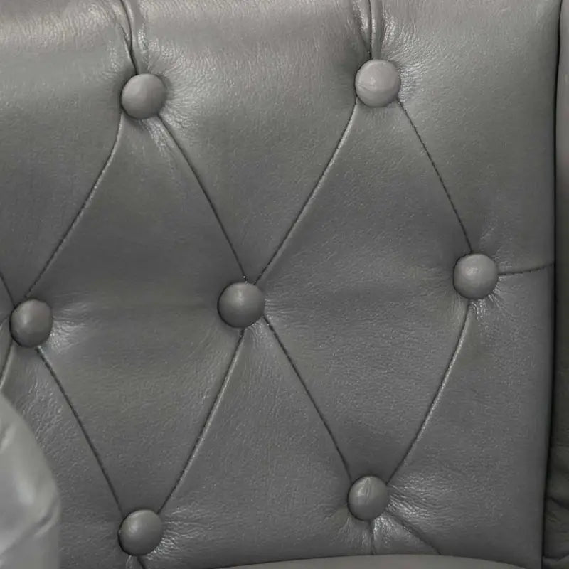 Echt geitenleer fauteuil met massief mangohout voor ultiem comfort - Fauteuils & Relaxfauteuils