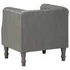 Echt geitenleer fauteuil met massief mangohout voor ultiem comfort - Fauteuils & Relaxfauteuils