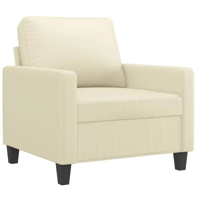 Echt Kunstlederen Fauteuil voor Gezelligheid en Ontspanning - Banken