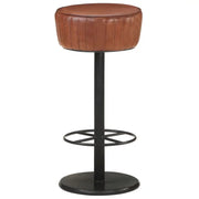 Echt leren barkruk met uniek ontwerp voor thuis en horeca - Barkrukken