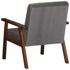 Echt leren fauteuil met knoopversiering voor een luxe uitstraling - Grijs / 1 / Ja - Fauteuils & Relaxfauteuils