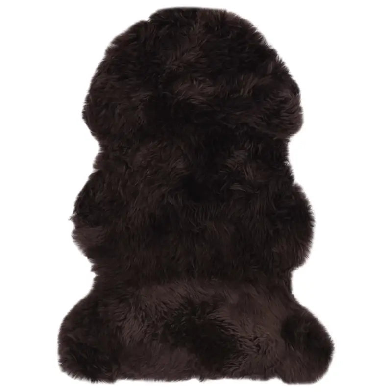 Echt schapenvacht vloerkleed voor een warme en gezellige sfeer - Bruin / 60 x 90 cm - Vloerkleden