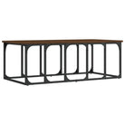 Echte salontafel met bewerkt hout voor een elegante woonkamer - Salontafels