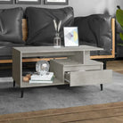 Echte salontafel met bewerkt hout voor een tijdloos interieur - Salontafels