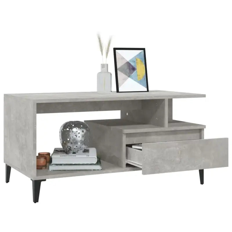 Echte salontafel met bewerkt hout voor een tijdloos interieur - Salontafels