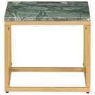 Echte steen salontafel met marmeren textuur voor moderne interieurs - Salontafels
