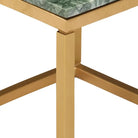 Echte steen salontafel met marmeren textuur voor moderne interieurs - Salontafels