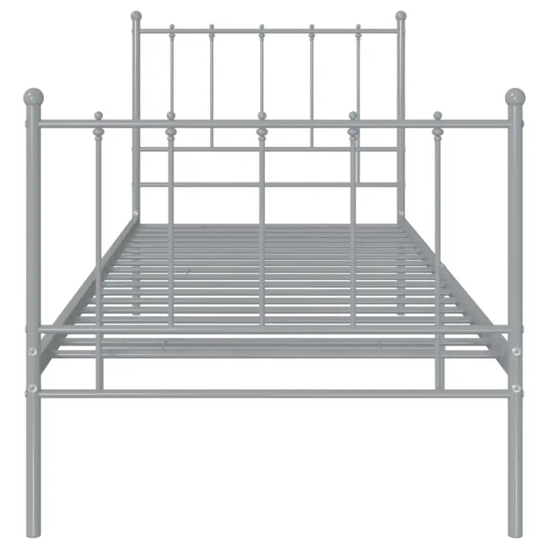Een comfortabel eenpersoonsbed met gepoedercoat metaal voor heerlijke nachtrust - Bedden & bedframes