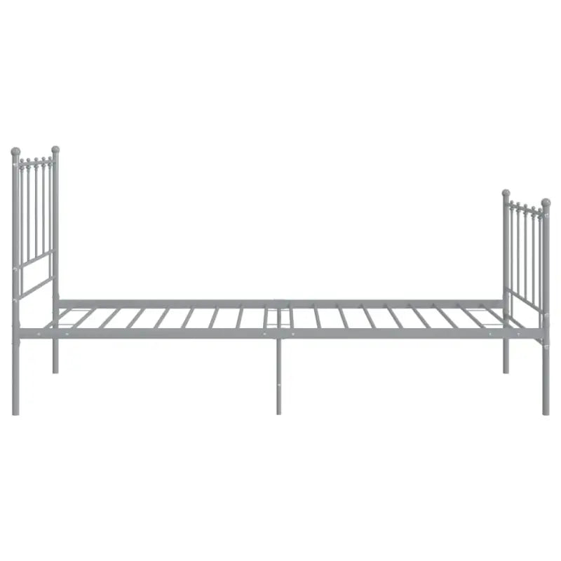 Een comfortabel eenpersoonsbed met gepoedercoat metaal voor heerlijke nachtrust - Bedden & bedframes