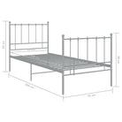 Een comfortabel eenpersoonsbed met gepoedercoat metaal voor heerlijke nachtrust - Bedden & bedframes