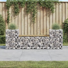 Tuinbank Schanskorfontwerp 183X41X60,5 Cm Massief Douglashout