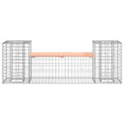 Tuinbank Schanskorfontwerp 183X41X60,5 Cm Massief Douglashout
