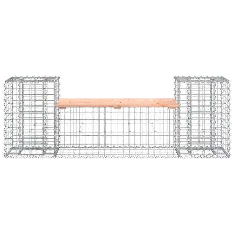 Tuinbank Schanskorfontwerp 183X41X60,5 Cm Massief Douglashout