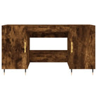 Eenvoudig bureau van bewerkt hout met elegante charme - Bureaus