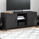 Eenvoudig en stevig tv-meubel voor in je woonkamer - Zwart / 1 - Tv-meubels