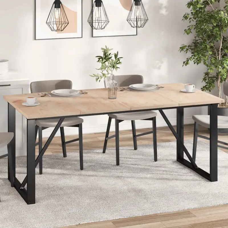 Eenvoudig schoon massief grenenhout tafelblad voor nieuwe uitstraling - 90 x 45 x 2,5 cm / 4 - Tafelbladen