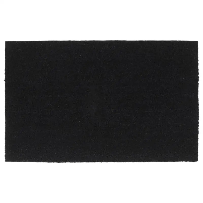 Eenvoudig schoon te maken kokos deurmat voor je voordeur - Zwart / 50 x 80 cm / 1 - Deurmatten