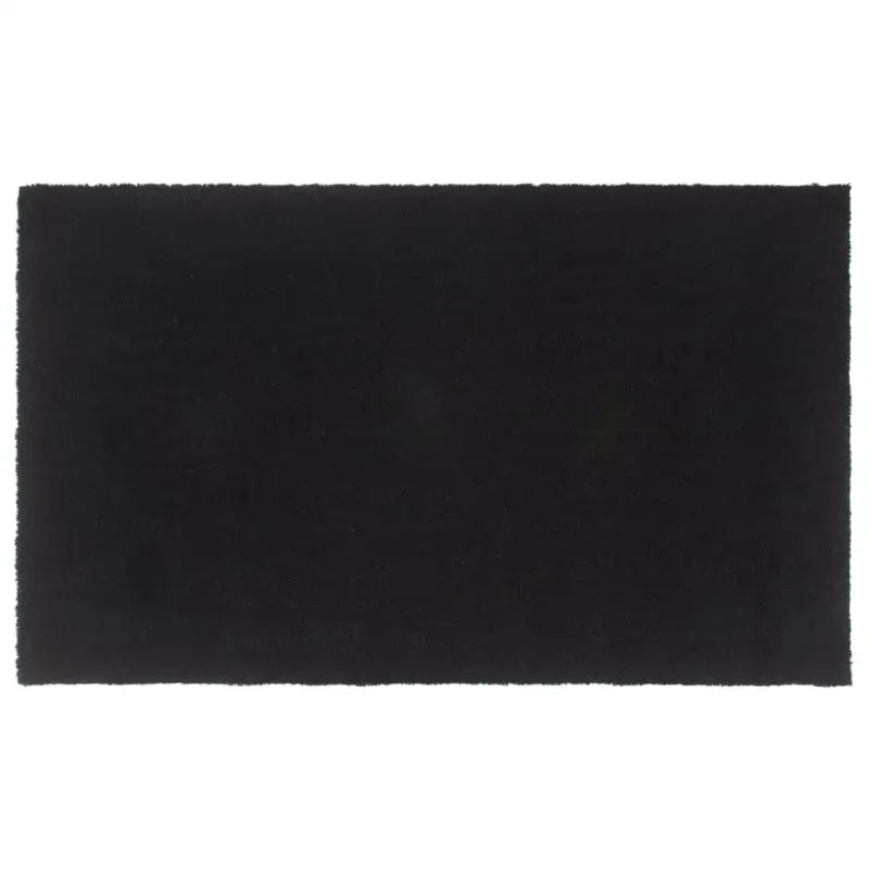 Eenvoudig schoon te maken kokos deurmat voor je voordeur - Zwart / 90 x 150 cm / 1 - Deurmatten