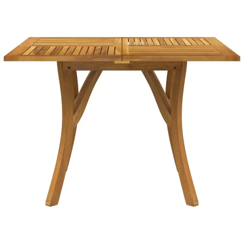 Eenvoudig schoon te maken tuintafel van massief acaciahout - Tuintafels