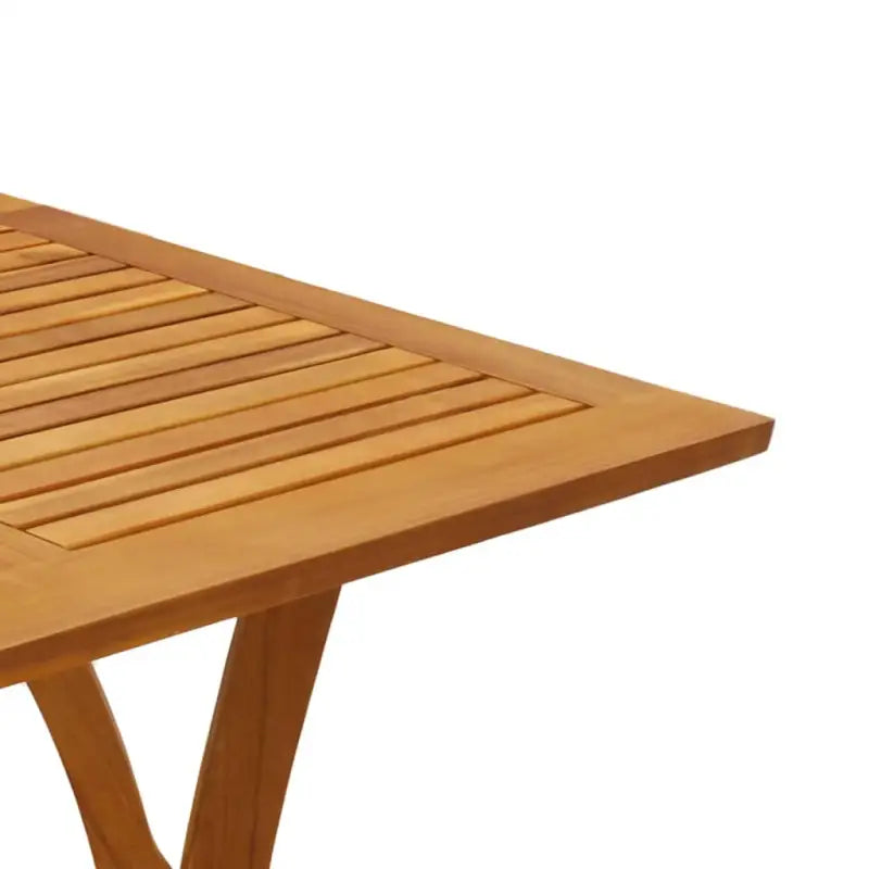 Eenvoudig schoon te maken tuintafel van massief acaciahout - Tuintafels