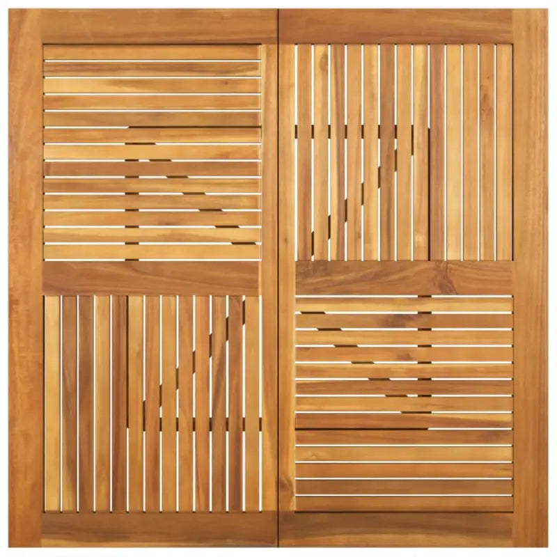Eenvoudig schoon te maken tuintafel van massief acaciahout - Tuintafels
