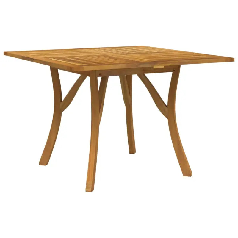 Eenvoudig schoon te maken tuintafel van massief acaciahout - Tuintafels