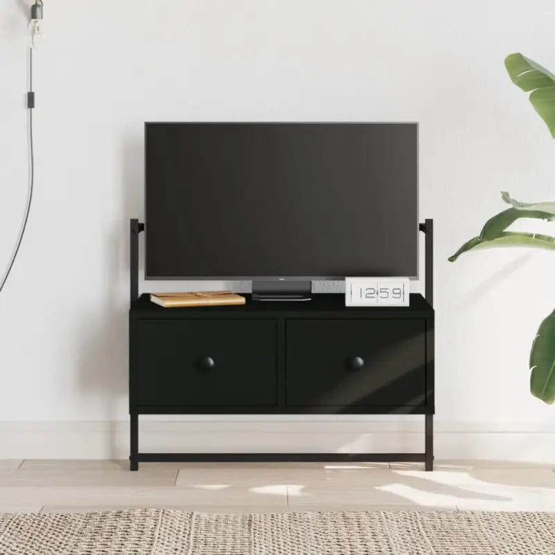 Eenvoudig schoon te maken Tv-meubel met strak Klassiek ontwerp - Zwart / 1 / 60.5 cm - Tv-meubels