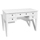 Eenvoudige en romantische schrijftafel voor studeerkamer of slaapkamer - Bureaus