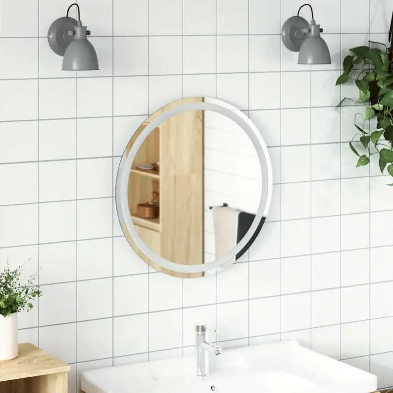 Eenvoudige installatie LED-badkamerspiegel voor stijl en sfeer in huis - 60 cm / 1 - Spiegels