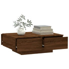 Eenvoudige salontafel van bewerkt hout met elegante afwerking - Salontafels