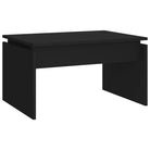 Eenvoudige salontafel van bewerkt hout met modern design - Salontafels