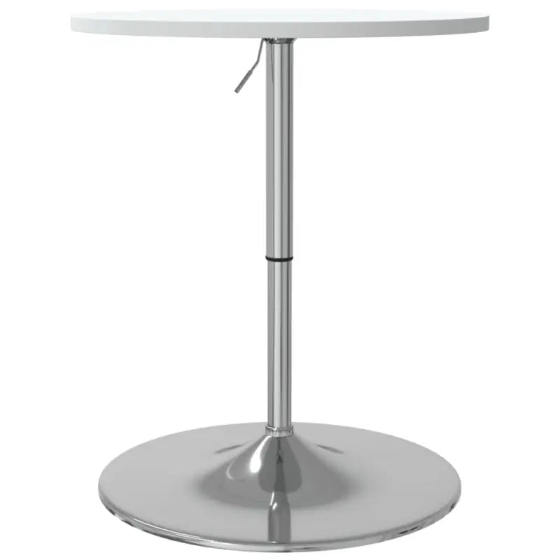 Eetafel met verchroomd staal en bewerkt hout voor eenvoudig schoonmaakmaken - Eettafels