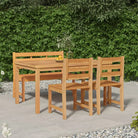 Eethoek in massief teakhout met stevig tafelblad en fijn geschuurd hout - 150 cm tafellengte / Bank + 2x stoel + Tafel