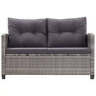 Eethoek van poly rattan en massief acaciahout met moderne charme - Tuinsets