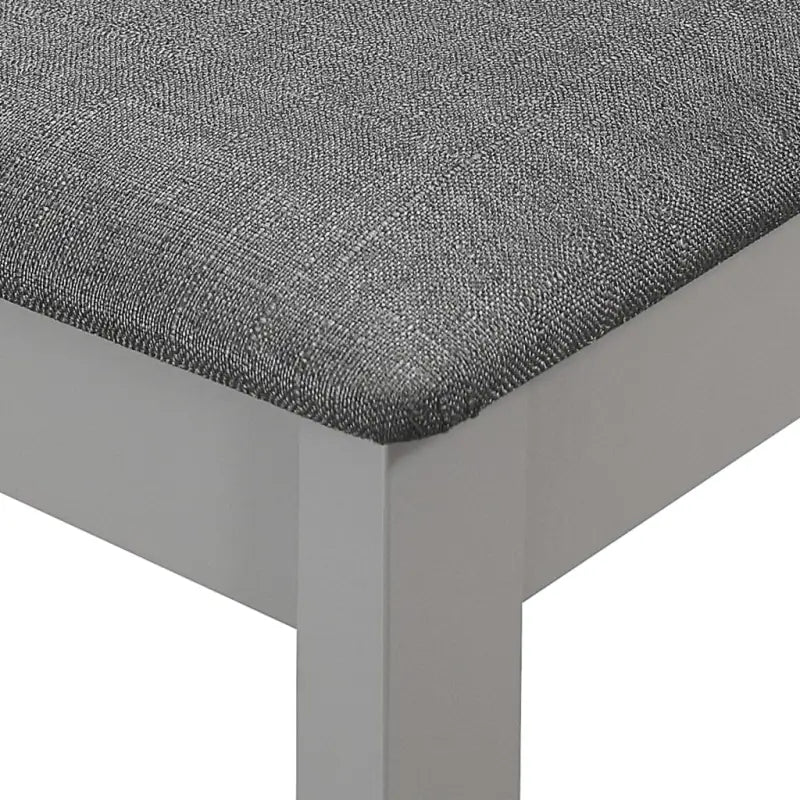 Eetkamer set met massief rubberwood inclusief levering bevat - Eetkamersets