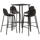 Eetkamerset met levering bevat modern design voor woning en horeca - Donkergrijs / 5 - Eetkamersets