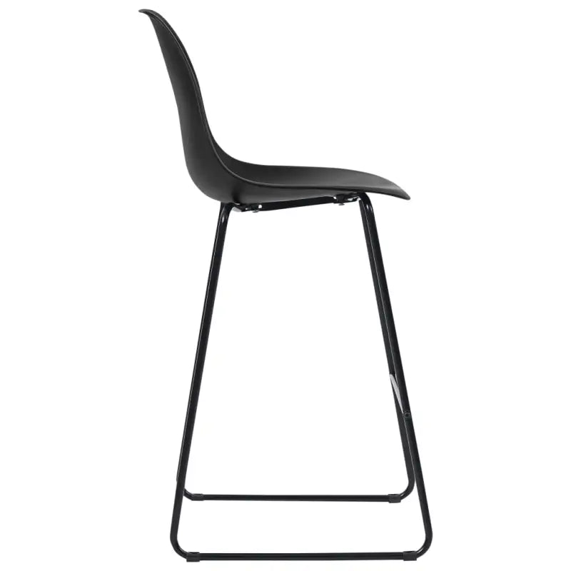 Eetkamerset met levering bevat modern zwart materiaal voor eigentijds interieur - Zwart - Eetkamersets